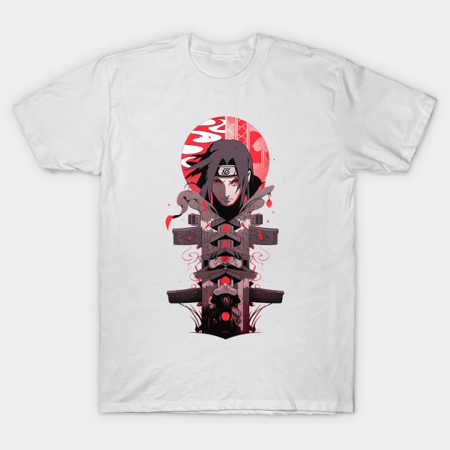 itachi T-Shirt by pokermoment